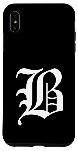 iPhone XS Max Old English Letter B Case