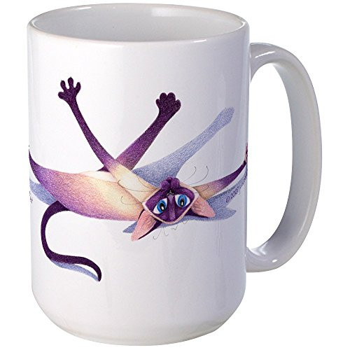 CafePress _ J. S. Perry Siamese Cat Large Mug _ Coffee Mug_ Large 15 oz. White Coffee Cup