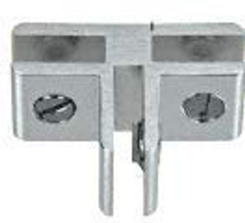 C.R. LAURENCE E314A CRL Chrome 3_Way 90 Degree Aluminum Glass Connector C.R. LAURENCE E314A CRL Chrome 3_Way 90 Degree Aluminum Glass Connector