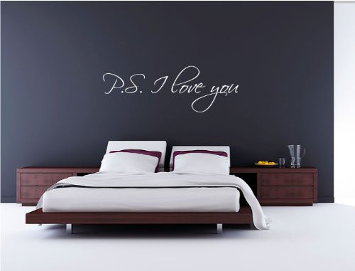 P.S. I Love You _ Vinyl Wall Art Decal Stickers Decor Graphics P.S. I Love You _ Vinyl Wall Art Decal Stickers Decor Graphics