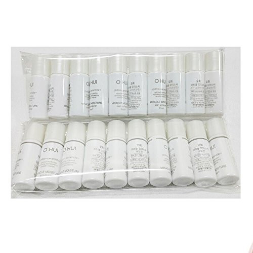 _OHUI_ Miracle Moisture Skin Softener Fresh 10pcs  and  Emulsion 10 pcs Set _Sample_