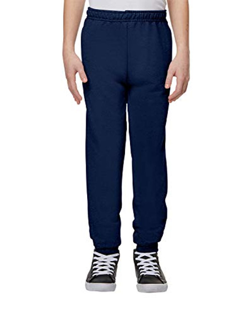 Jerzees _ Youth NuBlend Jogger Fleece Pants _ 975YR _ XL _ J. Navy