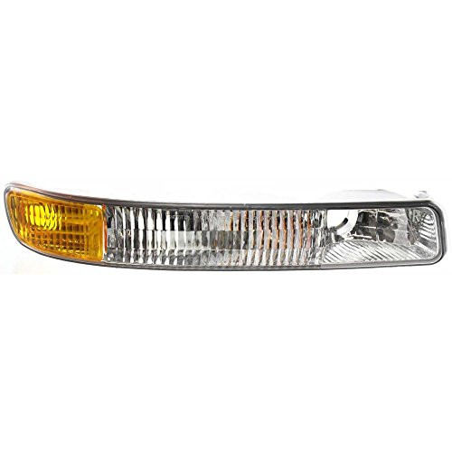 Parking Light compatible with GMC Sierra P U 99_07 Right Lens and Housing Old Body Style Right Side