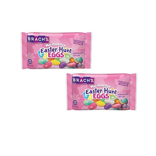 Brach's Easter Hunt Marshmallow Eggs 7 oz Bag _ Pack of 2