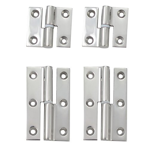 White Water Stainless Take Apart Hinge _2030HS_R _ 1_1 2 inch  x 1_1 2 inch _ Right_