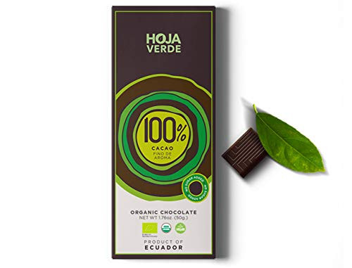 Hoja Verde Dark Chocolate Sugar_ Dairy Free Bars Organic 100 Pure Cacao _ Vegan_ Natural_ Non_GMO and Gluten Free _ Pack of 3 Hoja Verde Dark Chocolate Sugar_ Dairy Free Bars Organic 100 Pure Cacao _ Vegan_ Natural_ Non_GMO and Gluten Free _ Pack of 3
