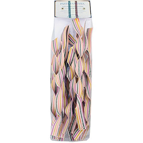 Italian Pasta Fantasia Mother in Law Tongues _Lingua Di Suocera_ Natural Colored Pasta_ 8.8 Ounces _2 Pack_