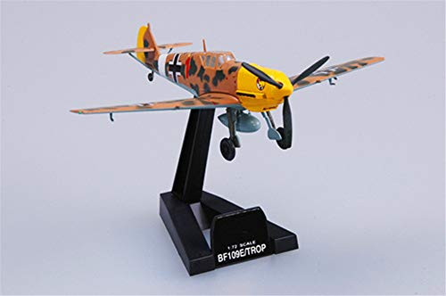 Easy Model WWII Messerschmitt BF_109 E_7 Trop II JG27 Aircraft 1 72 Finish Plane