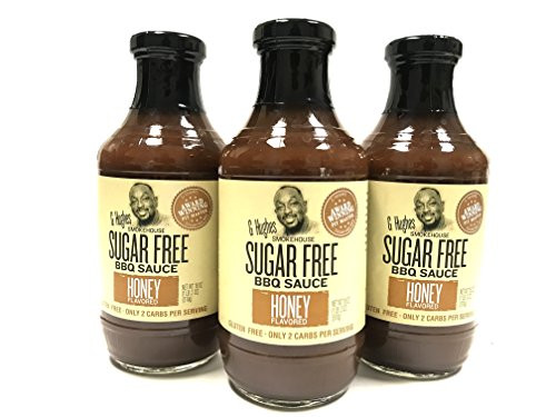 G Hughes Sugar Free Honey BBQ Sauce 18 Fl Oz _ 3 Packs G Hughes Sugar Free Honey BBQ Sauce 18 Fl Oz _ 3 Packs
