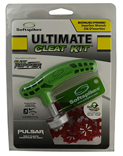 SOFTSPIKES Pulsar Fast Twist 3.0 Ultimate Cleat Kit Translucent Red