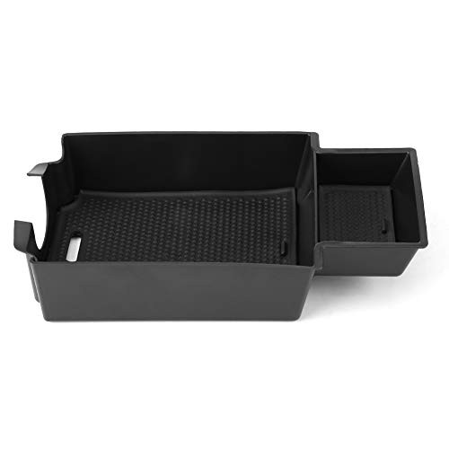 Esenlong Car Left Armrest Storage Box Container for Mercedes Benz A B CLA GLA Class W176 W246 X156 C177