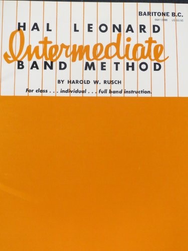 Hal Leonard Intermediate Band Method _Baritone B.C._ Intermediate Band Method Series