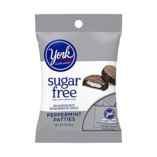 YORK Sugar Free Peppermint Patties_ 3 Ounce_ 3 Pack YORK Sugar Free Peppermint Patties_ 3 Ounce_ 3 Pack