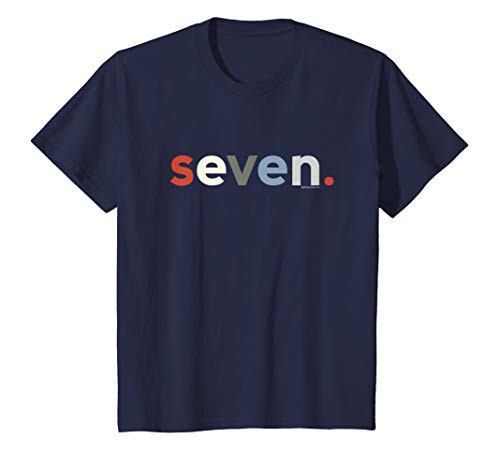Kids 7th Birthday Shirt Boy 7 Year Old Seven _ Gift Ideas Age 7 T_Shirt