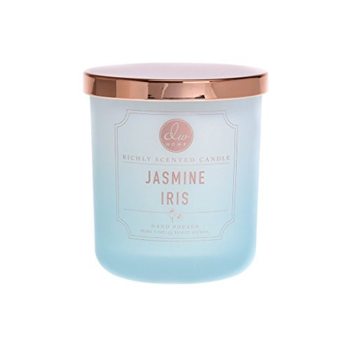 DW Home Decoware Richly Scented Candle Signature Ombre Collection Medium - Jasmine Iris