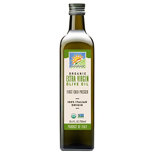 Bionaturae Olive Oil Extra Virgin _ Organic Olive Oil _ Non_GMO _ USDA Certified Organic _ Made In Italy _ 100 Percent  Authentic Italian Olive Oil _ 25.4 fl oz _750 ml_