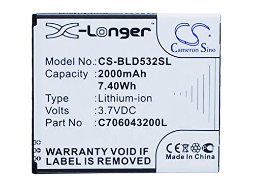 Battery for BLU C706043200L C706043200T Li_ion Battery for BLU Studio 5.0C HD Studio 5.0 II Studio 5.0C Mini D534 D532 D532U Life One L120 Studio C Mini 5.0 D670U Life One M L131L L131U Studio C