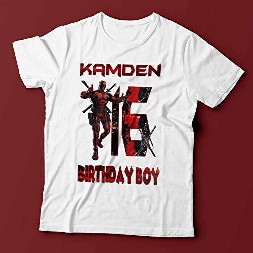 Deadpool Birthday Shirt Deadpool Shirt Deadpool Outfit Deadpool Party Deadpool