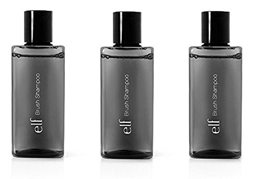 e.l.f. Brush Shampoo_ Clear_ 4.1 Ounce_ 3 Pack