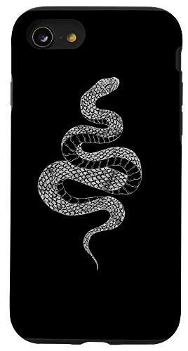 iPhone SE _2020_   7   8 Occult Gothic Snake Grunge Tattoo Satan Devil Black Punk 666 Case