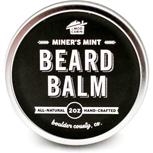 Miner's Mint Beard Balm _ All Natural_ Hand Crafted in USA