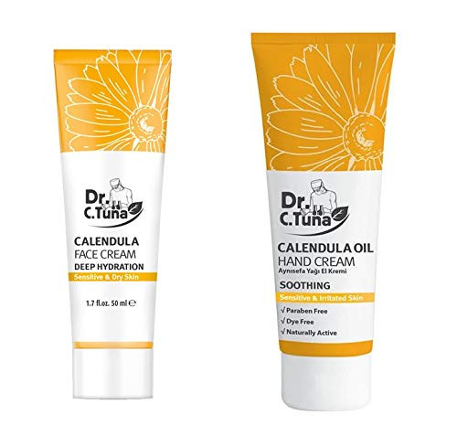 Set of Farmasi Dr C Tuna Calendula Face Cream 1.7 fl. oz. and Hand Cream 2.5 fl. oz. Set of Farmasi Dr C Tuna Calendula Face Cream 1.7 fl. oz. and Hand Cream 2.5 fl. oz.