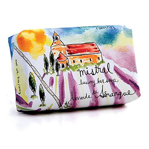 Mistral Bar Soap Organic_ Senanque Lavender 2 Bars