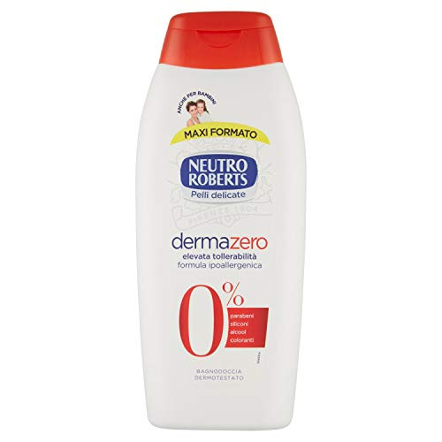 Neutro Roberts  inch Dermazero inch  Dermotested Bath and Shower _ 23.6 Fluid Ounces _700ml_ Bottle _ Italian Import _