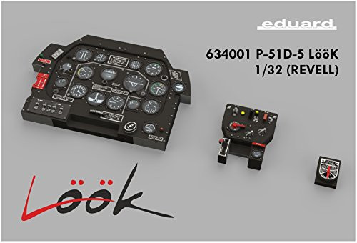 Eduard EDB634001 Brassin Look 1 32 _P_51D_5 Mustang _Revell_ kit_ Various.