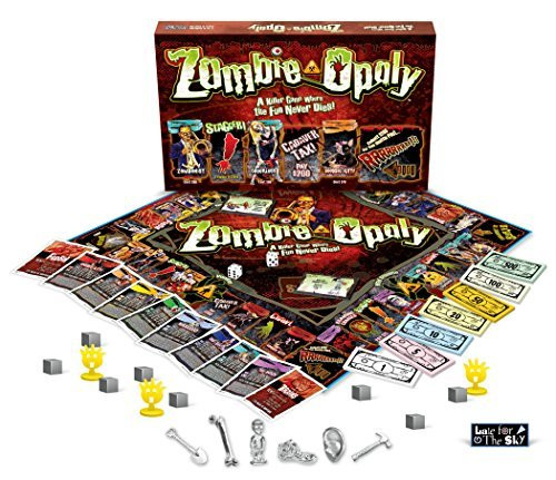 Zombie-Opoly Board Game by Late for the Sky Zombie-Opoly Board Game by Late for the Sky