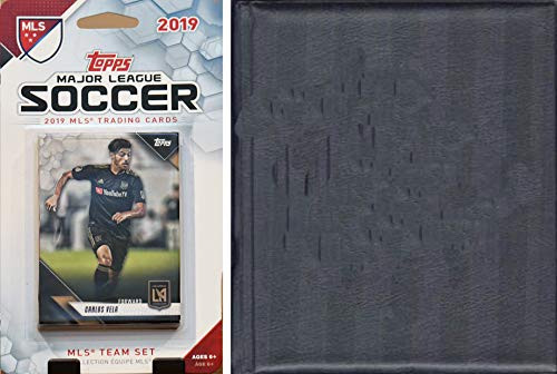 C  and  I Collectibles MLS Los Angeles FC Licensed 2019 Topps Team Set and Storage Album