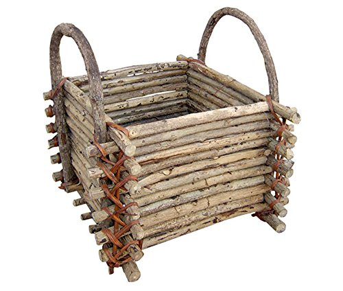 Cheung's CR-12937NL Brown Twig Square Box Planter