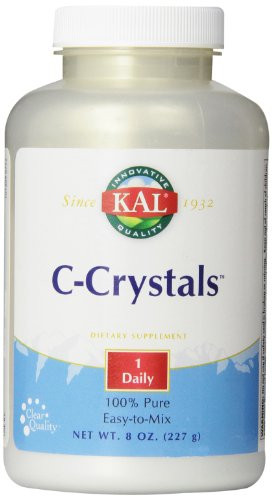 KAL Vitamin C Crystals Unflavored Tablets_ 1250 mg_ 8 Ounce