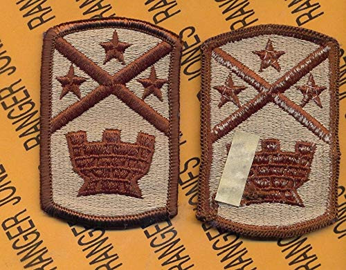 US Army 194th Engineer Brigade Desert DCU Uniform Patch m e