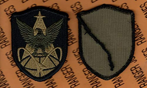 US Army 1st Space Brigade OCP Hook n Loop Uniform Patch m e