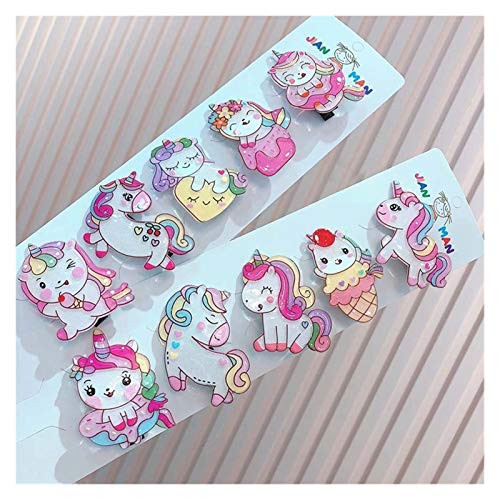 Muchengy Hairpin 1pc Acrylic Clamp Horse Hair Clips Lovely Animal Cartoon Hairpins Girls Hair Accessories Barrette Headwear Children _Color   R_