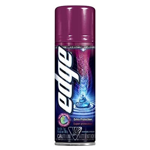 Edge Extra Protection Shave Gel for Men_ Sensitive Skin 7 oz. _Pack of 3_