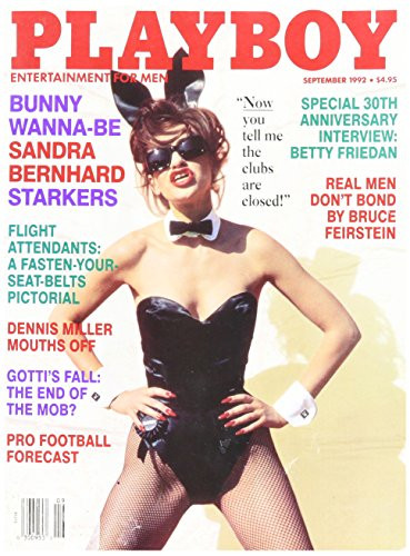 Playboy Adult Magazine  September 1992