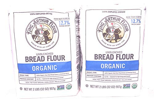King Arthur Organic Bread Flour 2 lb Bags _2_