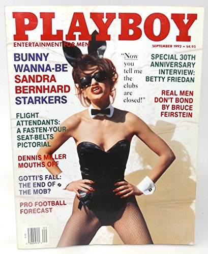 Playboy Adult Magazine  September 1992 _Sandra Bernhard_