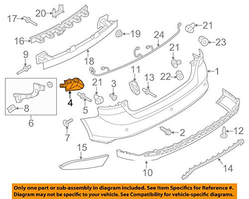 Genuine Ford CP9Z_17787_B Bumper Mounting Bracket