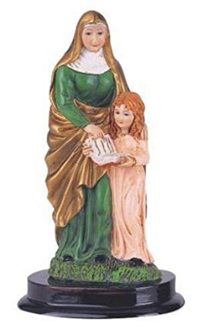 StealStreet SS_G_305.81_ 5 Inch Santa Ana Holy Figurine Religious Statue Decor_ 5 inch StealStreet SS_G_305.81_ 5 Inch Santa Ana Holy Figurine Religious Statue Decor_ 5 inch