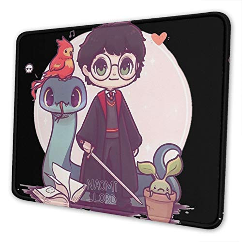 Cute H_P Mouse Pad Mouse Pad Gaming Mouse Pad Rubber Mouse Mat Mouse Pad with Stitched Edge for Computer