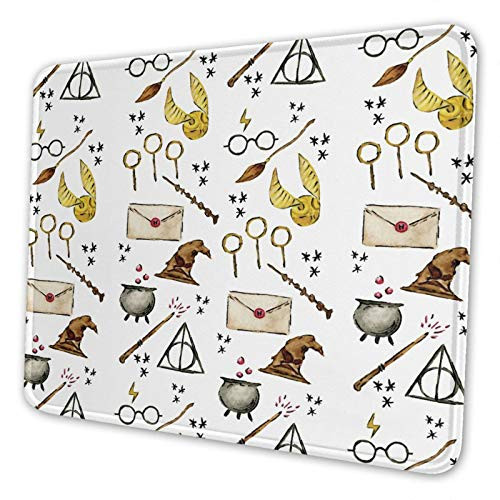 Cute H_P Mouse Pad Mouse Pad Gaming Mouse Pad Rubber Mouse Mat Mouse Pad with Stitched Edge for Office