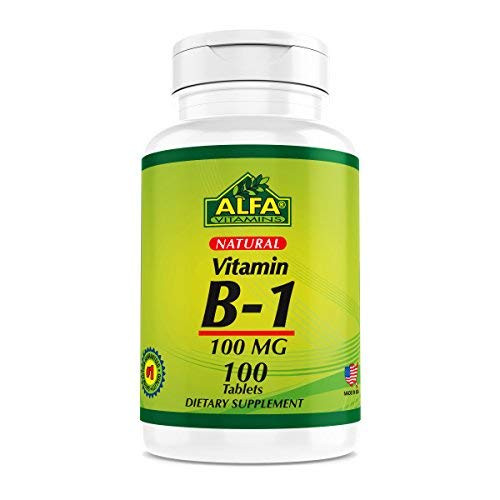 Vitamin B_1 100 Mg 100 Tablets. Thiamine