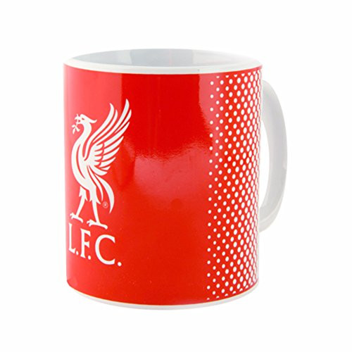 Liverpool FC Official Fade Crest Design Ceramic Mug _One Size_ _Red_