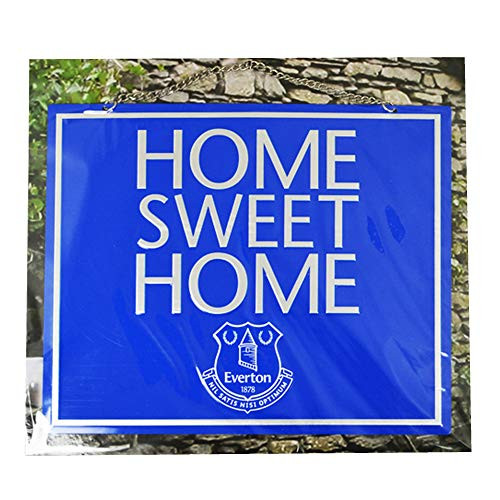 Everton FC Official Home Sweet Home Sign _One Size_ _Blue_