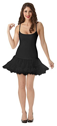 Amscan 841287 Black Petticoat Dress_ Adult M L Size_ 1 Piece