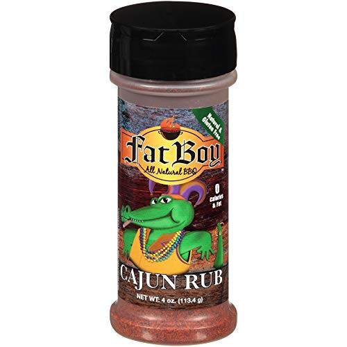 Fat Boy Natural BBQ Cajun Rub_ 4 oz _Pack of 2_