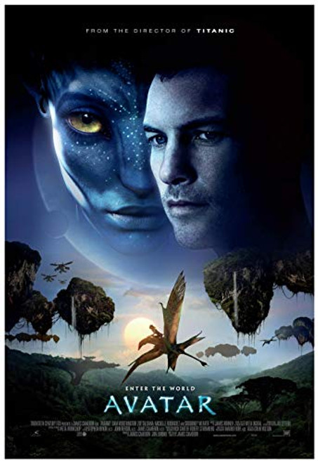 Avatar Movie Poster 24 x 36 Inches Full Sized Print Unframed Ready for Display Version B